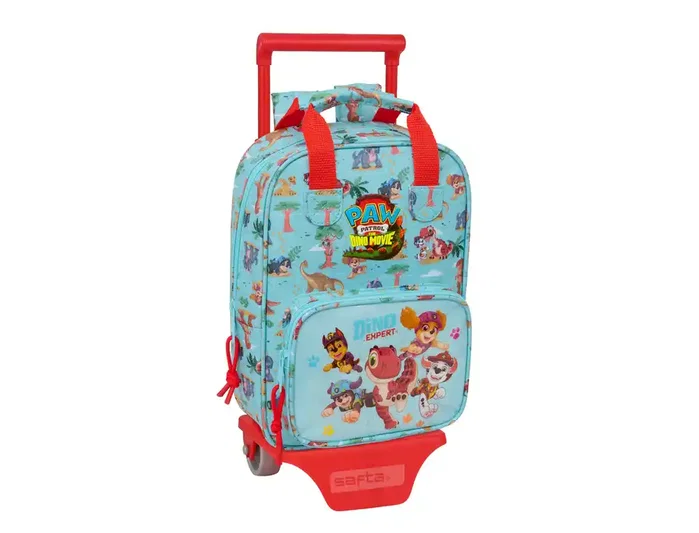 Safta Set de Mochila y Carro Paw Patrol Dino Rescue