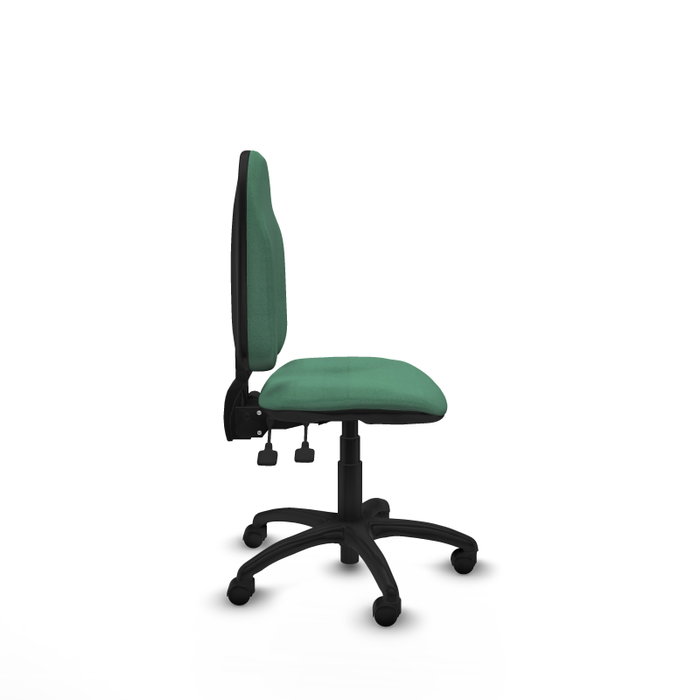 PIQUERAS Y CRESPO Silla de oficina Algarra Verde esmeralda sin brazos PIQUERAS Y CRESPO Silla de oficina Algarra Verde esmeralda sin brazos