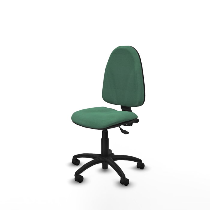 PIQUERAS Y CRESPO Silla de oficina Algarra Verde esmeralda sin brazos PIQUERAS Y CRESPO Silla de oficina Algarra Verde esmeralda sin brazos