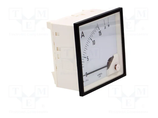 LUMEL EA19N Amperímetro para panel 0÷15A AC True RMS