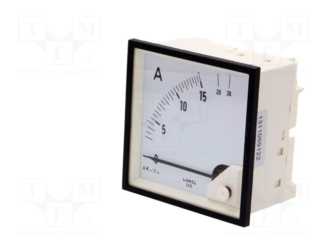 LUMEL EA19N Amperímetro para panel 0÷15A AC True RMS