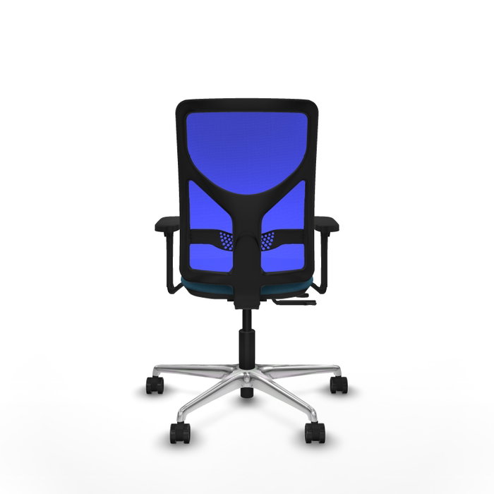 PIQUERAS Y CRESPO Silla de oficina Motilla con mecanismo Sincro/Traslack, Verde petróleo y Azul PIQUERAS Y CRESPO Silla de oficina Motilla con mecanismo Sincro/Traslack, Verde petróleo y Azul