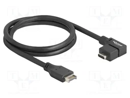 DeLOCK Cable USB 10 Gbps Tipo-E a USB Tipo-C Angular 70 cm