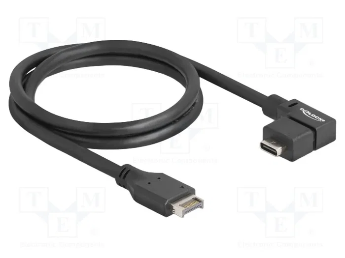 DeLOCK Cable USB 10 Gbps Tipo-E a USB Tipo-C Angular 70 cm DeLOCK Cable USB 10 Gbps Tipo-E a USB Tipo-C Angular 70 cm