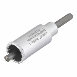 Wolfcraft Corona de perforación recubierta de carburo de tungsteno, ø33 x 55 mm