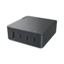 Lenovo G0A6130WEU Cargador Multipuerto 130W con 4 Puertos (3 USB-C + 1 USB-A) Universal, Negro, Cable 1.8m, para EU