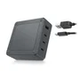 Lenovo G0A6130WEU Cargador Multipuerto 130W con 4 Puertos (3 USB-C + 1 USB-A) Universal, Negro, Cable 1.8m, para EU