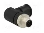 HARTING Conector M12 macho de 8 pines, industrial, 90°