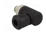 HARTING Conector M12 macho de 8 pines, industrial, 90°