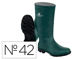 Deltaplus Botas de Seguridad Stone PVC Verde Suela de Tacos Talla 42
