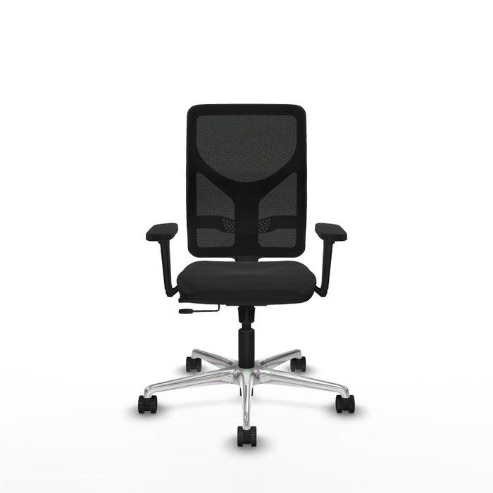 PIQUERAS Y CRESPO Silla de oficina Motilla Negro con mecanismo Sincro/Traslack PIQUERAS Y CRESPO Silla de oficina Motilla Negro con mecanismo Sincro/Traslack