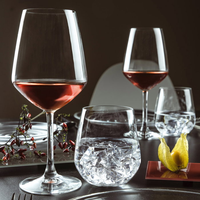 Rcr Cristalleria IT Vaso Universum 430 Ml Cristal Eco LUXION® Altura 99 Mm (6 Unidades)