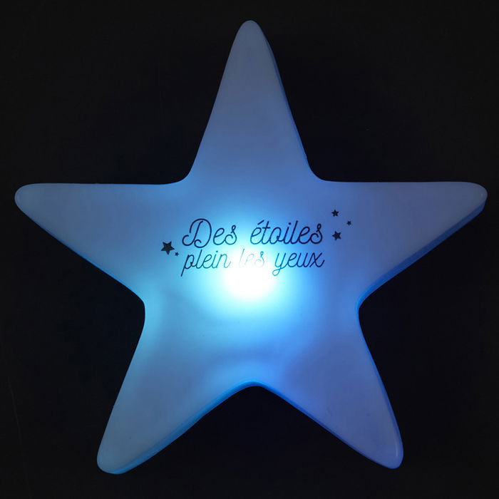Home Deco Kids Luz Quitamiedo Estrella para Niños con Luces de Colores Surtidos