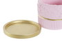 DKD Home Decor Maceta Set de 2 Piezas Cemento Rosa Verde 20 x 16.5 x 20 cm