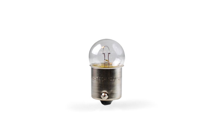 M-Tech Lámpara BA15S 12V/10W G18 Clear - Pack de 10 unidades