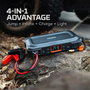 Nebo Assist Air Jump Starter y Compresor de Aire - Arrancador de Batería 12V 1500A Pico, Compresor, Power Bank y Linterna, Recargable USB-C