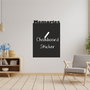 Wallity MY-00110 Sticker de Pared Pizarra Vinilo Negro 50x70 cm