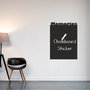 Wallity MY-00110 Sticker de Pared Pizarra Vinilo Negro 50x70 cm