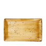 Summa Spiral/Rustic Fuente Rectangular Amarilla 27x16 cm (Set de 6)