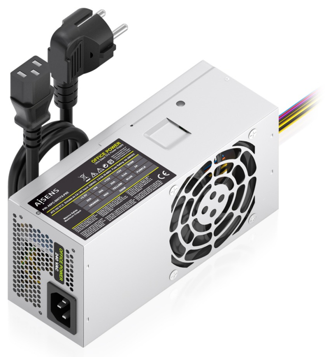Aisens Fuente de Alimentación TFX 500W Plata ASPC-500TFX-PSE