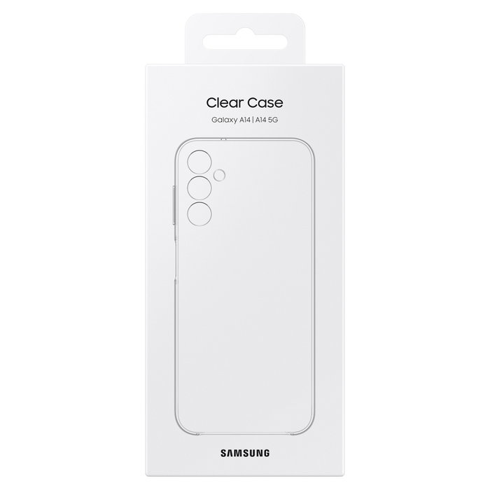 Samsung Clear Case para Galaxy A14 y Galaxy A14 5G, Transparente