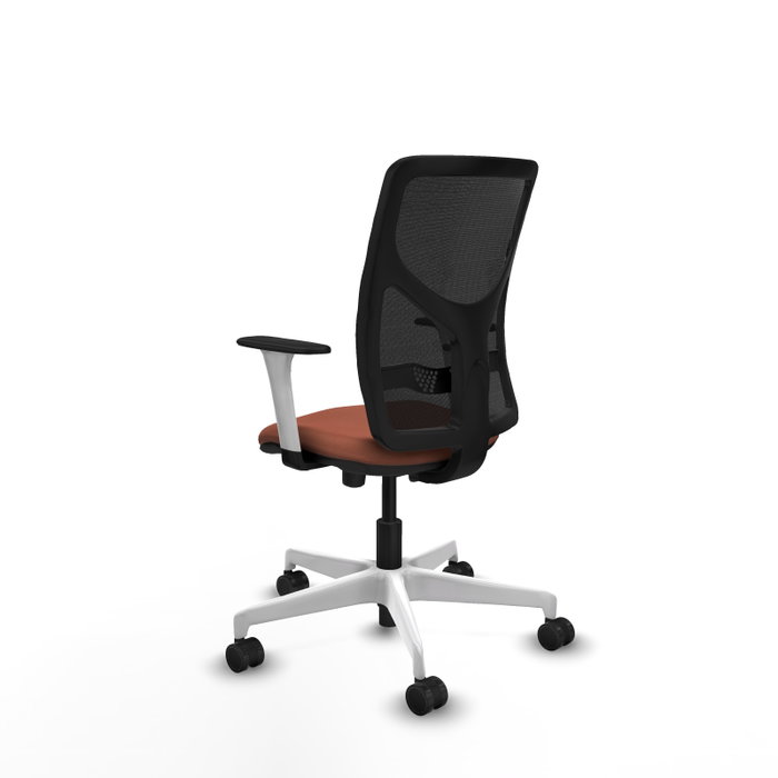 PIQUERAS Y CRESPO Silla de oficina Motilla Marrón y Negro PIQUERAS Y CRESPO Silla de oficina Motilla Marrón y Negro