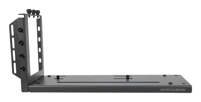 Mars Gaming Kit Montaje Vertical para Tarjeta Gráfica MCAGCV Soporte Universal con Base Magnética Antideslizante, Compatible con GPUs de hasta 3 Slots, Negro