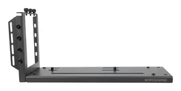 Mars Gaming Kit Montaje Vertical para Tarjeta Gráfica MCAGCV Soporte Universal con Base Magnética Antideslizante, Compatible con GPUs de hasta 3 Slots, Negro