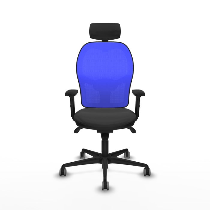 PIQUERAS Y CRESPO Silla de oficina Jorquera Gris oscuro y Azul PIQUERAS Y CRESPO Silla de oficina Jorquera Gris oscuro y Azul