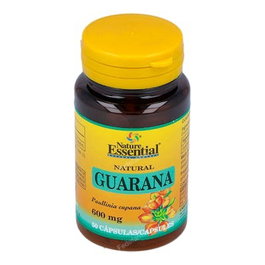 NATURE ESSENTIAL Guarana 600mg 50 Cápsulas Suplemento Alimenticio