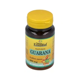 NATURE ESSENTIAL Guarana 600mg 50 Cápsulas Suplemento Alimenticio