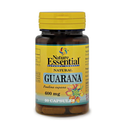 NATURE ESSENTIAL Guaraná 600 mg, 50 cápsulas NATURE ESSENTIAL Guaraná 600 mg, 50 cápsulas