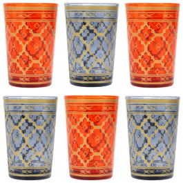 Home Deco Factory Juego de 6 Vasos Té Mirage 120 ml