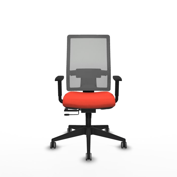 PIQUERAS Y CRESPO Silla de oficina Horna Naranja oscuro y Gris PIQUERAS Y CRESPO Silla de oficina Horna Naranja oscuro y Gris
