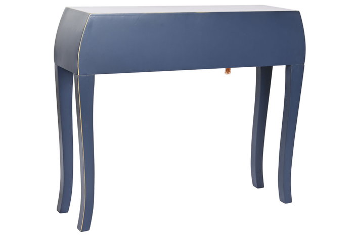 Consola Oriental DKD Home Decor Azul Dorado 26 x 80 x 96 cm Consola Oriental DKD Home Decor Azul Dorado 26 x 80 x 96 cm