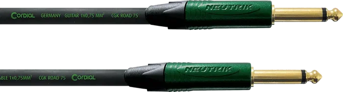 Cordial Cable Jack 6 M Verde