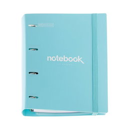 Carpebloc Miquelrius Emotions Polyfoam A4 4 An.Mixtas 35Mm Con Rec.100 Hj. 90 Gr. Azul Cielo