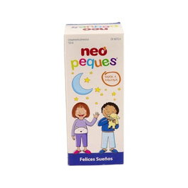 NEO Neo Peques Felices Sueños Sirope 150ml - Triptófano, Magnesio y Vitamina B6 para un Descanso Reparador