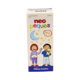 NEO Neo Peques Felices Sueños Sirope 150ml - Triptófano, Magnesio y Vitamina B6 para un Descanso Reparador
