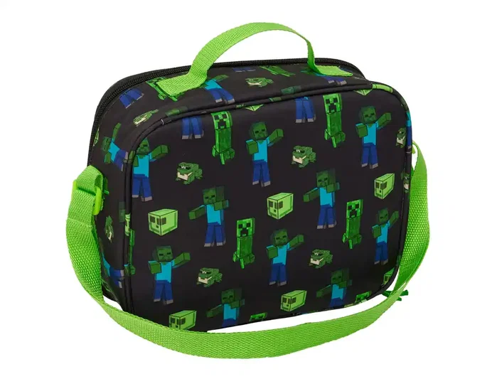 Safta Portameriendas Térmica 3D Minecraft Safta Portameriendas Térmica 3D Minecraft