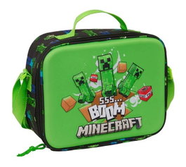 Safta Portameriendas Térmica 3D Minecraft