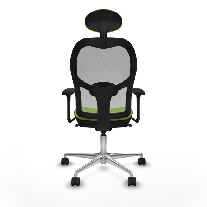 PIQUERAS Y CRESPO Silla de oficina Jorquera Sincro Pistacho y Gris