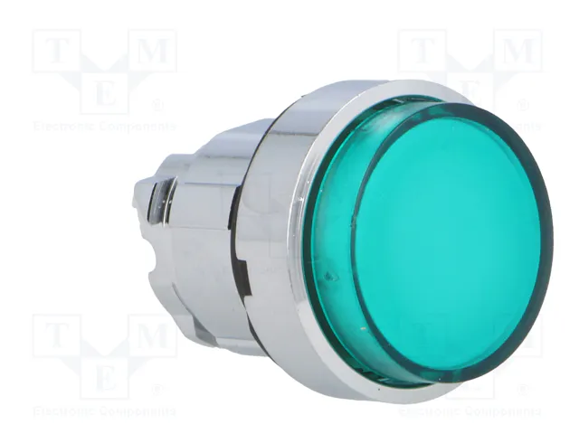 SCHNEIDER ELECTRIC Interruptor de presión Harmony XB4 verde 22mm