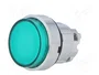 SCHNEIDER ELECTRIC Interruptor de presión Harmony XB4 verde 22mm