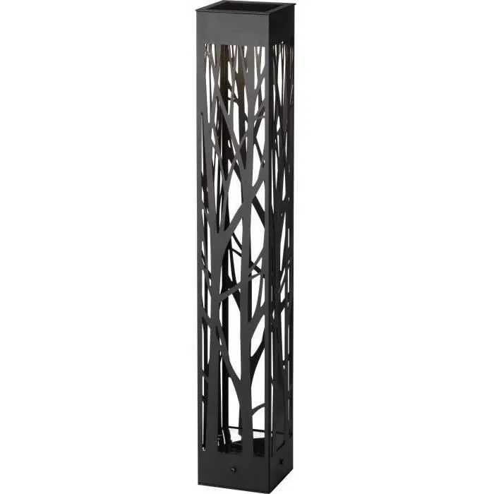 Galix Baliza Solar G4465 - 20 Lúmenes - Para Atornillar o Plantar - Aluminio 70 cm - Luz Blanco Cálido