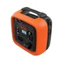 Black+Decker Inflador Compresor 12V 11 Bares 160 PSI con Mango de Goma y Accesorios