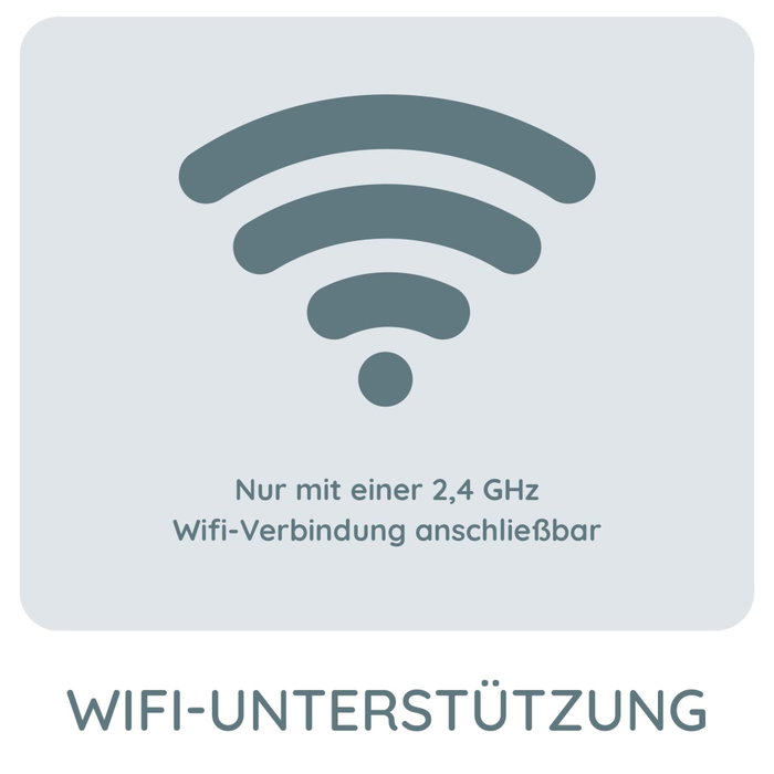 Alecto Monitor de Bebé Wi-Fi con Cámara, Blanco/Gris