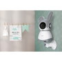 Alecto Monitor de Bebé Wi-Fi con Cámara, Blanco/Gris