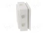 FIBOX Caja de conexiones con membrana blanca IP65