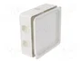 FIBOX Caja de conexiones con membrana blanca IP65